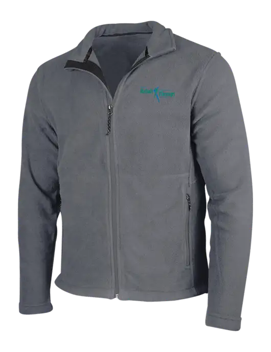 Medium Grey Fleece Jacket w/Sports Rehab Logo