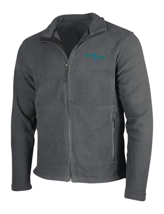 Dark Grey Fleece Jacket w/Sports Rehab Logo