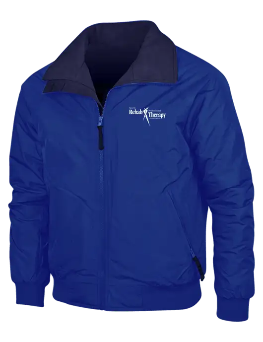 Dark Royal/Navy Classic Challenger Jacket w/Sports Rehab Logo