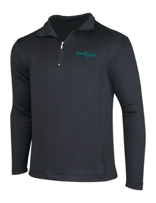 NIKE Black Sport Cover-Up w/Sports Rehab Logo