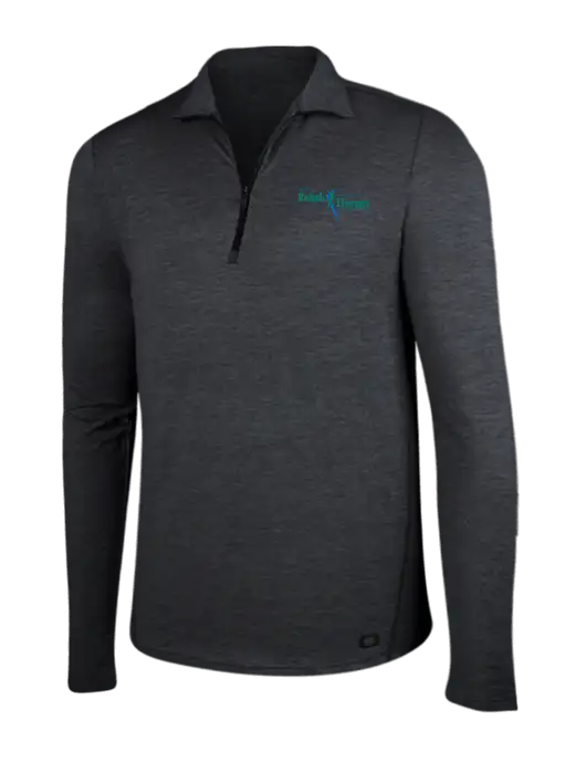 OGIO Blacktop Heather Endurance Force 1/4 Zip w/Sports Rehab Logo