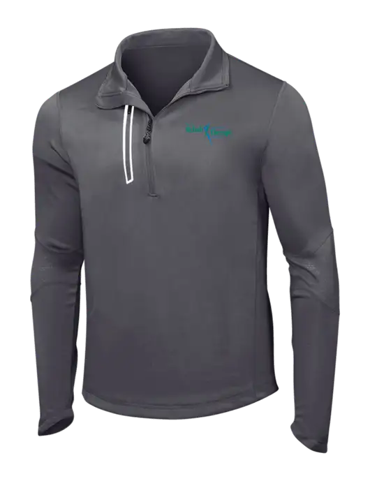OGIO Gear Grey Endurance Fulcrum 1/4 Zip w/Sports Rehab Logo