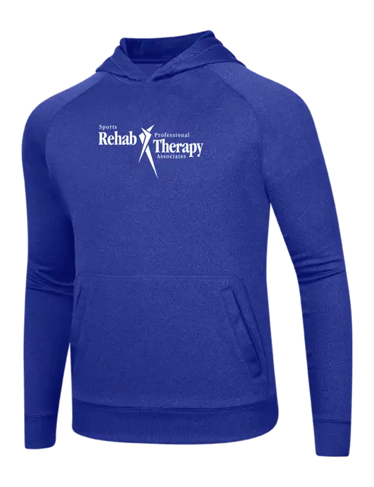 Tech True Royal Fleece Hooded Sweatshirt w/Sports Rehab Logo