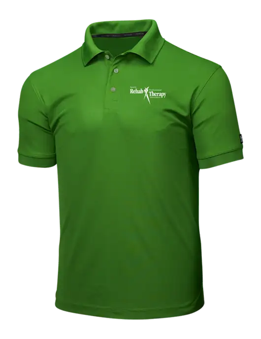 OGIO Dark Kelly Green Caliber 2.0 Polo w/Sports Rehab Logo