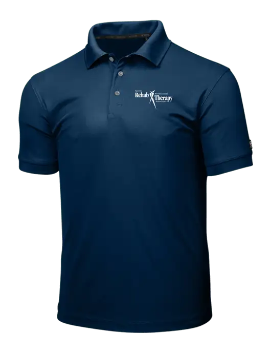 OGIO Navy Caliber 2.0 Polo w/Sports Rehab Logo