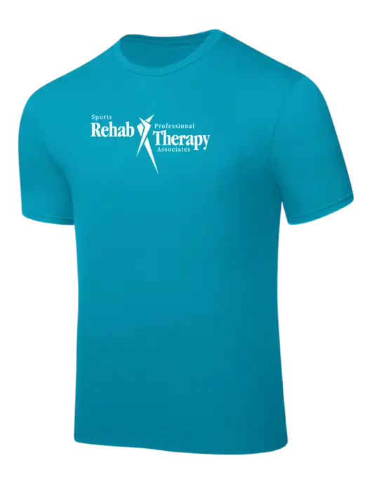 Sapphire PosiCharge Competitor Tee w/Sports Rehab Logo