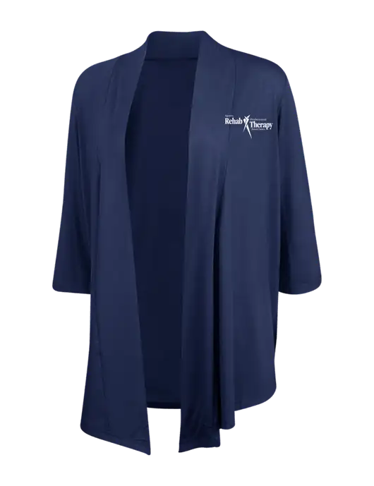 Dress Navy Blue Womens Concept Shrug w/Sports Rehab Logo