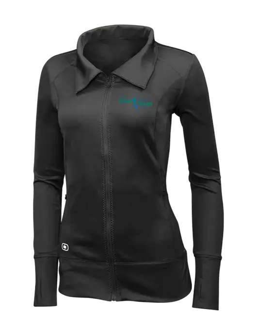 OGIO Blacktop Womens Endurance Fulcrum Full-Zip w/Sports Rehab Logo