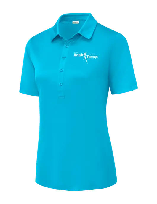 Sapphire Womens Posi-UV Pro Polo w/Sports Rehab Logo