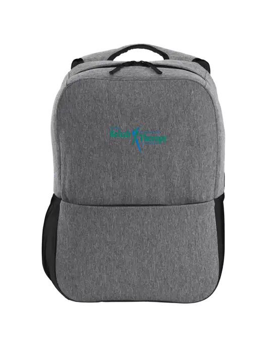 Access Square Laptop Graphite Heather/Black Backpack w/Sports Rehab Logo