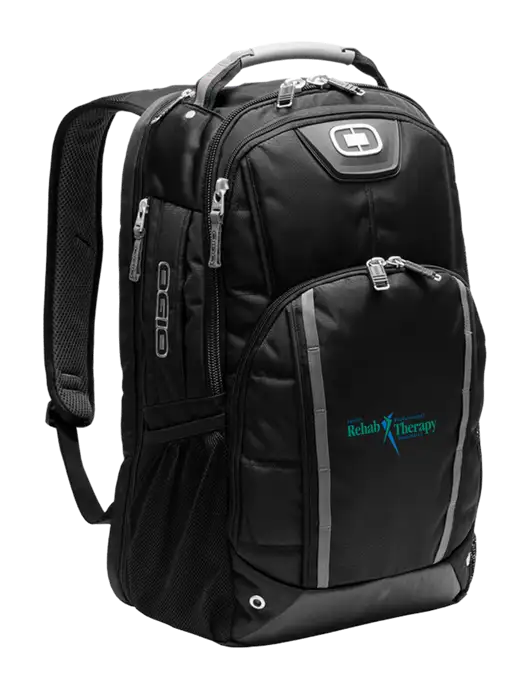 OGIO Black Bolt Pack w/Sports Rehab Logo
