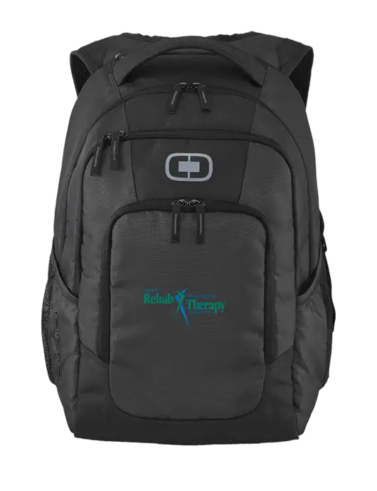 OGIO Diesel Grey Logan Laptop Backpack
 w/Sports Rehab Logo