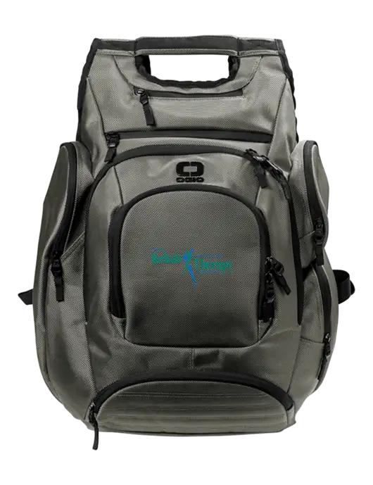 OGIO Medium Grey Metro Ballistic Laptop Backpack w/Sports Rehab Logo