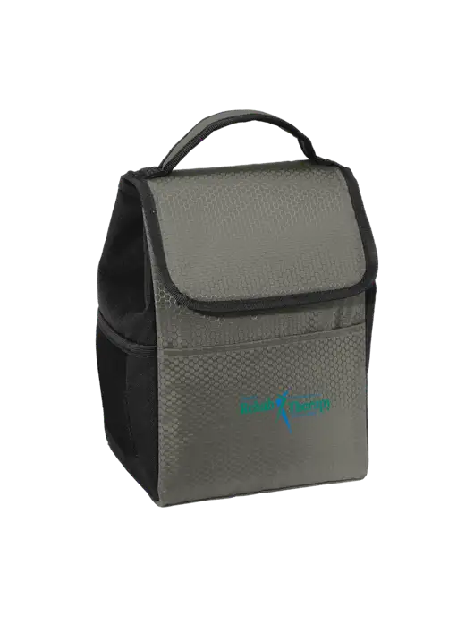 Lunch Bag Grey/Black Cooler w/Sports Rehab Logo