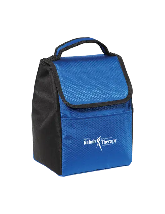 Lunch Bag Twilight Blue/Black Cooler w/Sports Rehab Logo