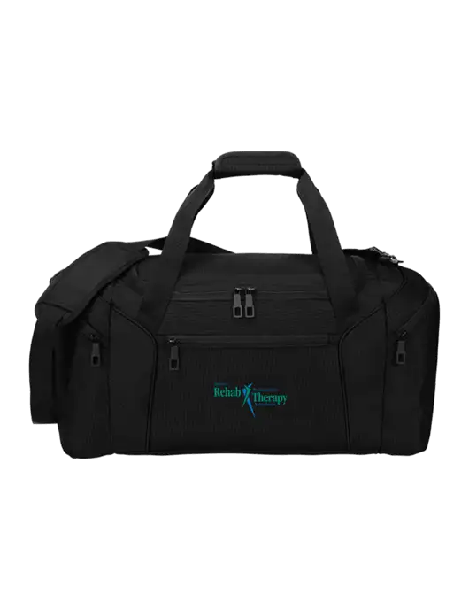 Slim & Lite Black Duffel    w/Sports Rehab Logo