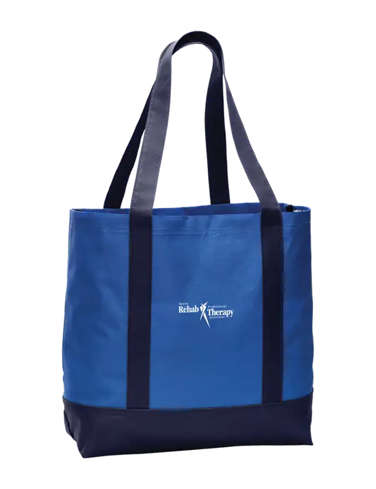 Carryall Blue/Navy Day Tote Twilight w/Sports Rehab Logo
