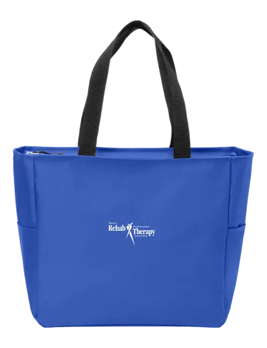 Everyday True Royal Zip Tote  w/Sports Rehab Logo