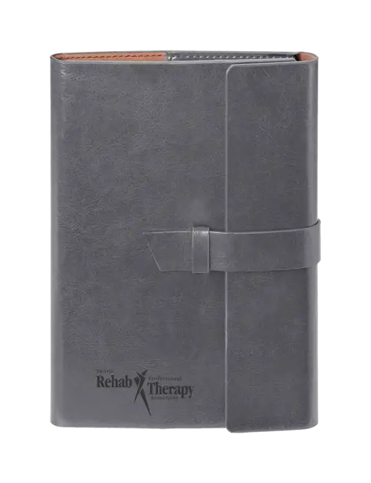Fabrizio Grey 6.875 x 9.56 Portfolio w/Sports Rehab Logo